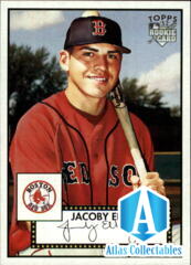 2007 Topps 52 #91 Jacoby Ellsbury (RC) - Boston Red Sox